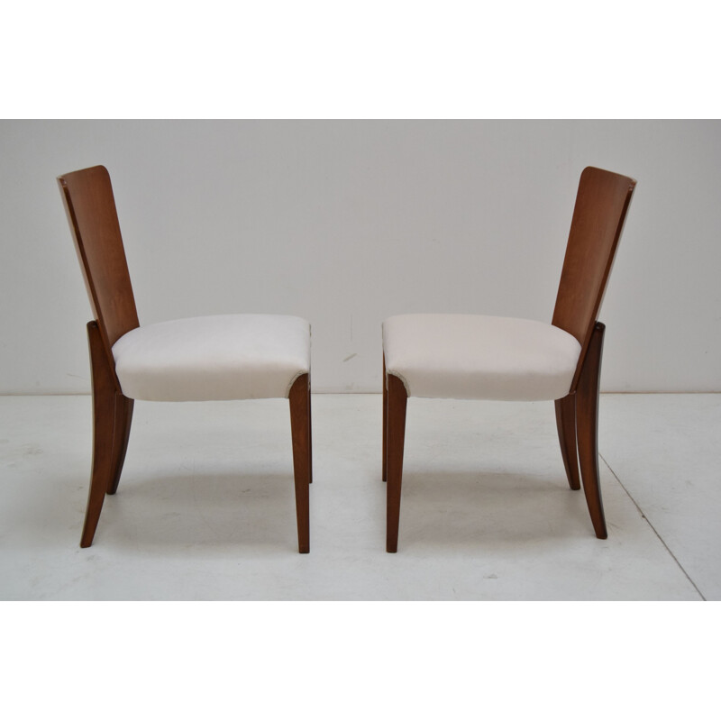 Pair of mid century chairs by Jindrich Halabala,1950s