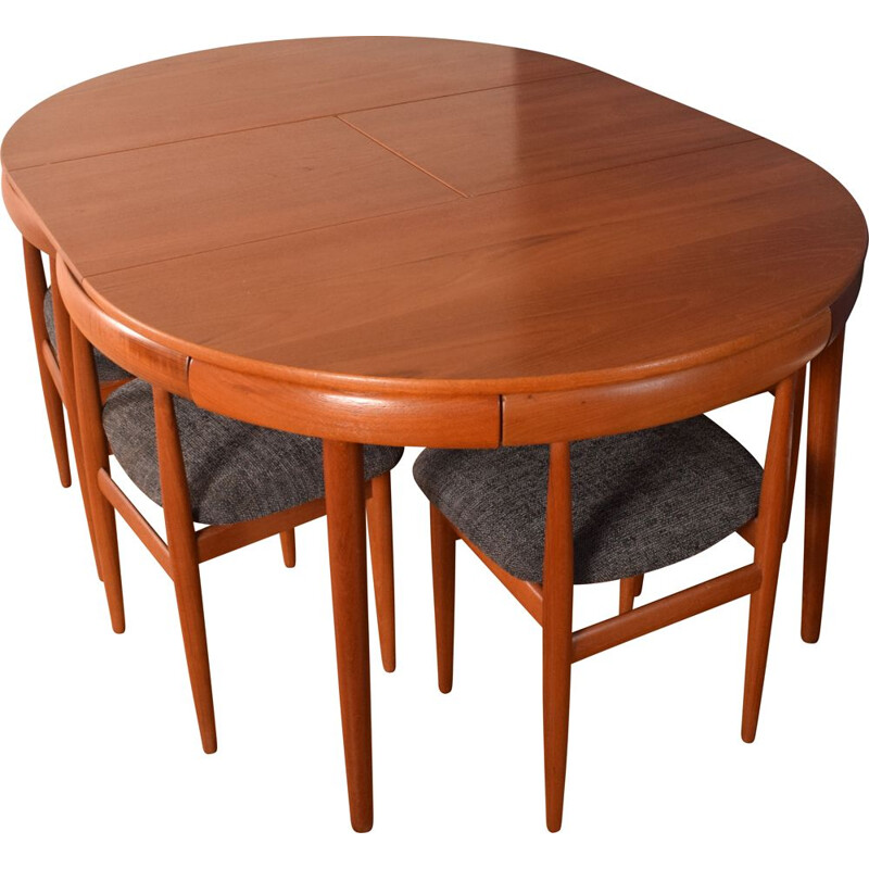 Mid century teak dining suite by Hans Olsen 1960s