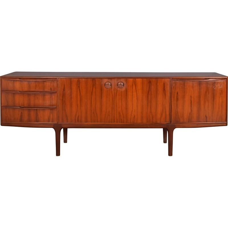 Mid century long rosewood sideboard by Tom Robertson for Mcintosh Torpedo, 1960s