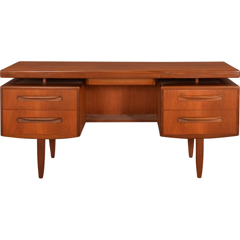 Vintage teak fresco desk floating top by Victor Wilkins for G Plan, 1960s