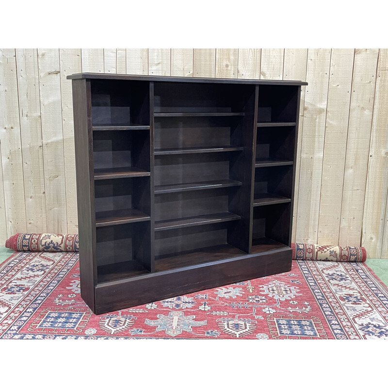 Vintage mahogany bookshelf 1970