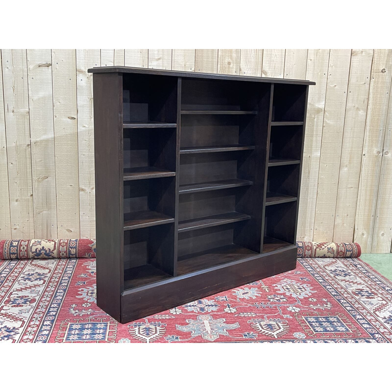 Vintage mahogany bookshelf 1970