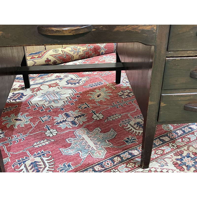 Vintage oak desk, 1930 