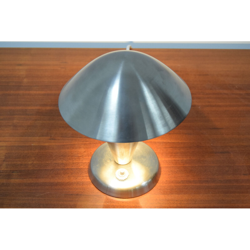 Vintage Art Deco table lamp with Flexible Shade, Czechoslovakia 1930