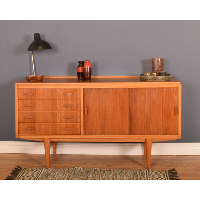 Mid century teak and walnut  sideboard, 1960s