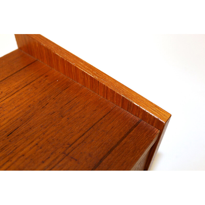 Vintage teak wall shelf, Sweden 1960