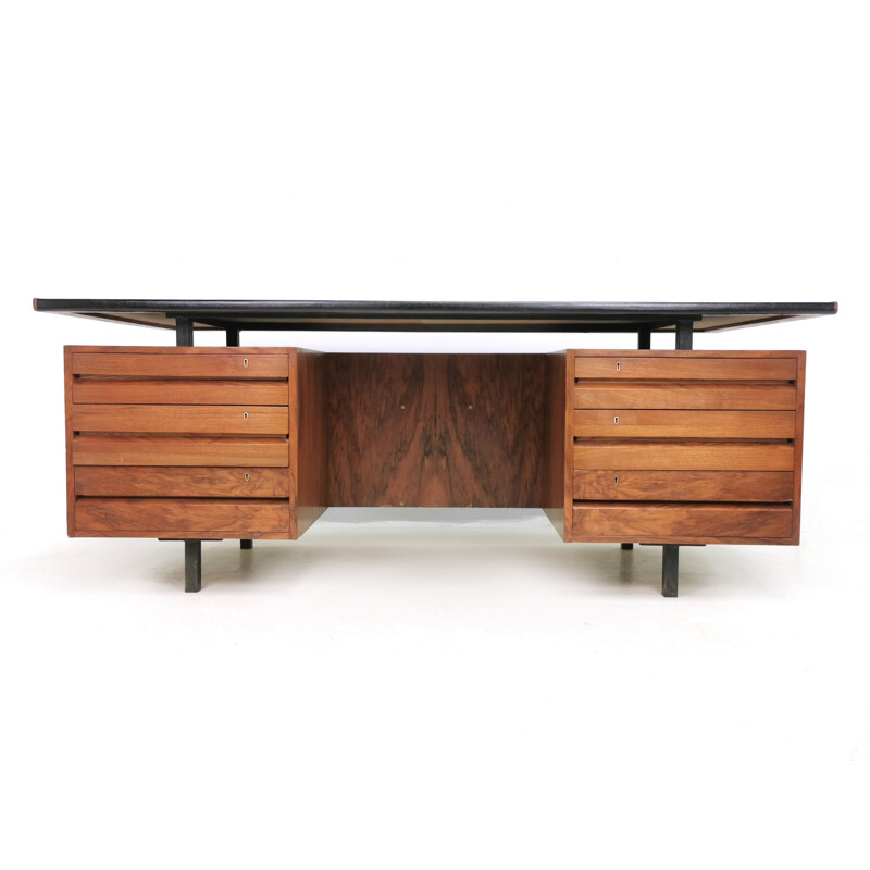 Bureau de direction vintage en palissandre par Robin Day pour Hille, vers 1970 