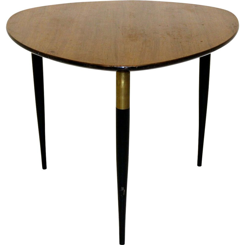 Table basse vintage en teck, Suède 1950