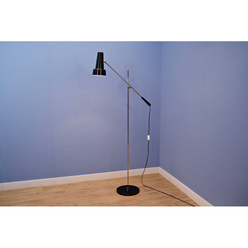 Mid century dutch floor lamp by Willem Hagoort for Hagoort, 1960s