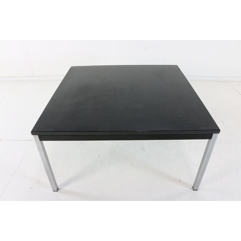 Mesa de centro vintage con tapa de piedra negra de Martin Visser para Spectrum Holland, 1960