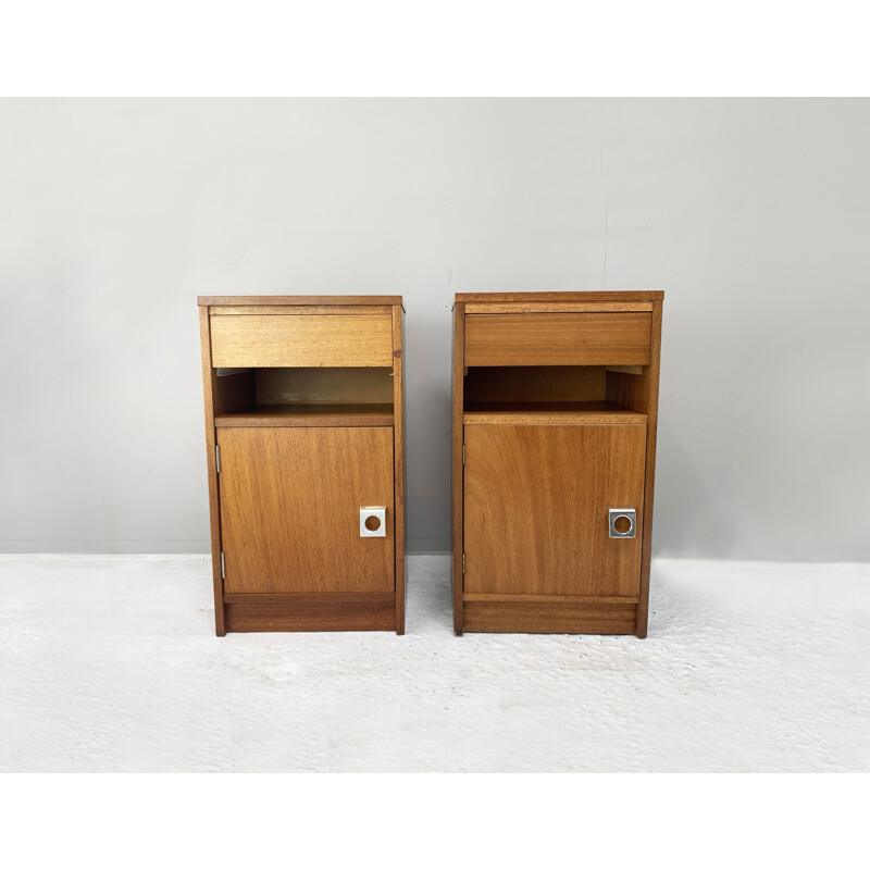 Pair of mid century bedside cabinets for G Plan, 1960s
