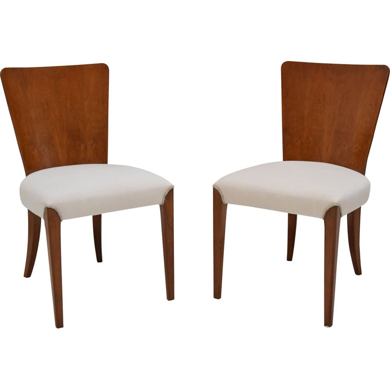 Pair of mid century chairs by Jindrich Halabala,1950s