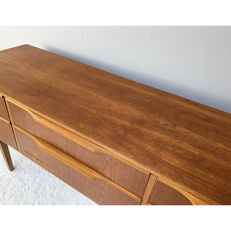 Mid century low chest of drawers or sideboard, 1970s