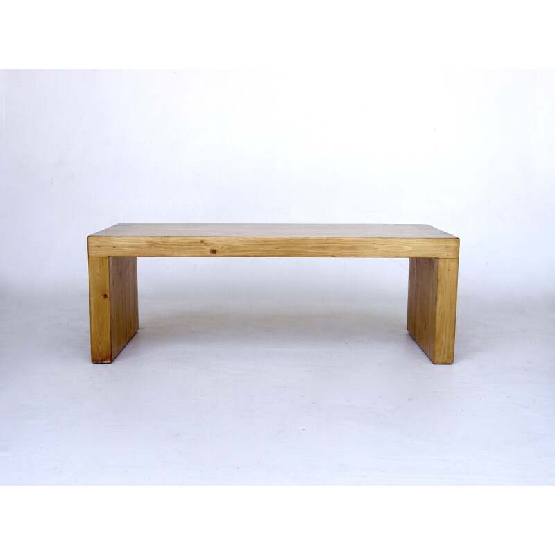 Mid century pine bench by Ate van Apeldoorn for Houtwerk Hattem, 1970s