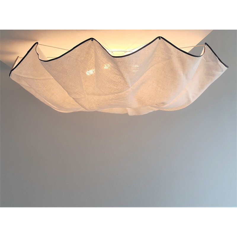 Mid century lamp Celestia Ceiling by Tobia Scarpa for Flos, Italy 1980s