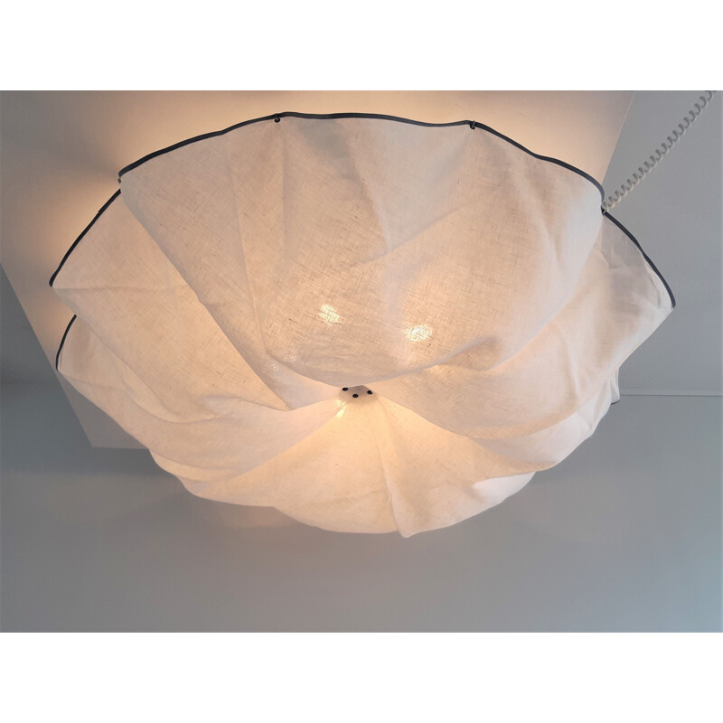Lampe vintage Celestia Ceiling de Tobia Scarpa pour Flos, Italie 1980