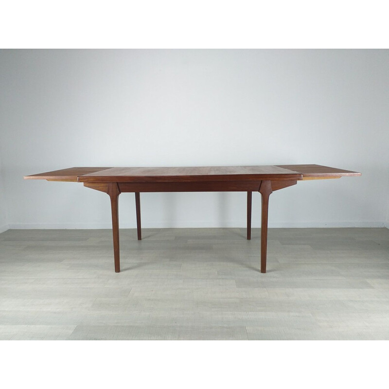 Scandinavian vintage rosewood dining table, 1960s