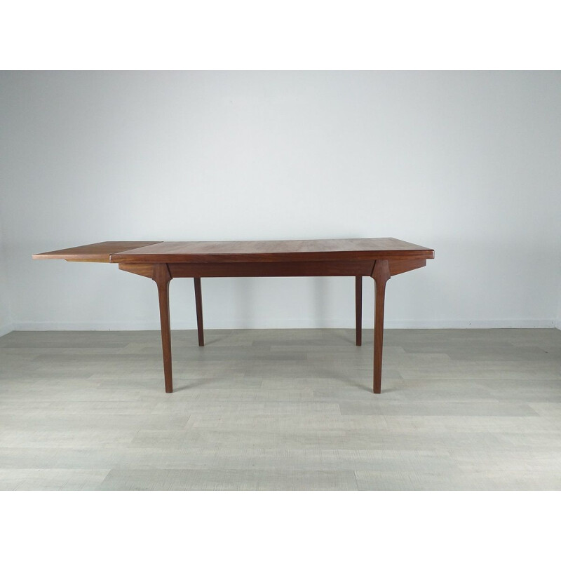 Table à manger scandinave vintage en palissandre, 1960