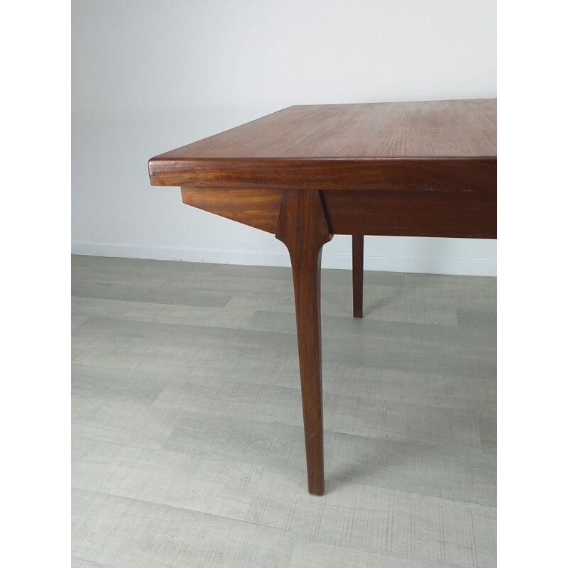 Scandinavian vintage rosewood dining table, 1960s