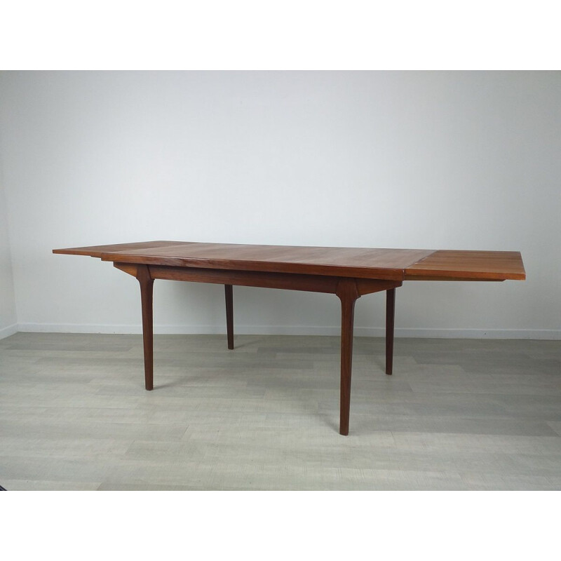 Table à manger scandinave vintage en palissandre, 1960