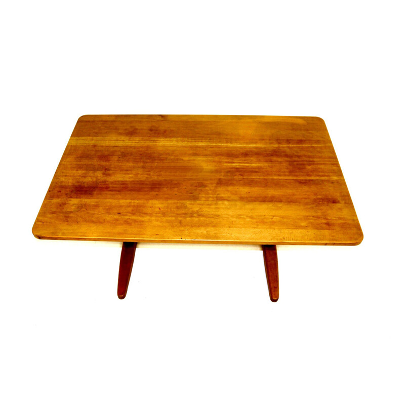 Table basse vintage par Børge Mogensen pour CM Madsen Fabriker, Danemark 1960