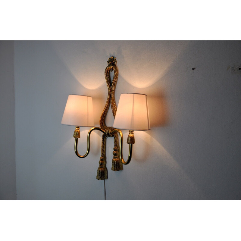 Vintage wall lamp Italo Valenti Spain 1970s