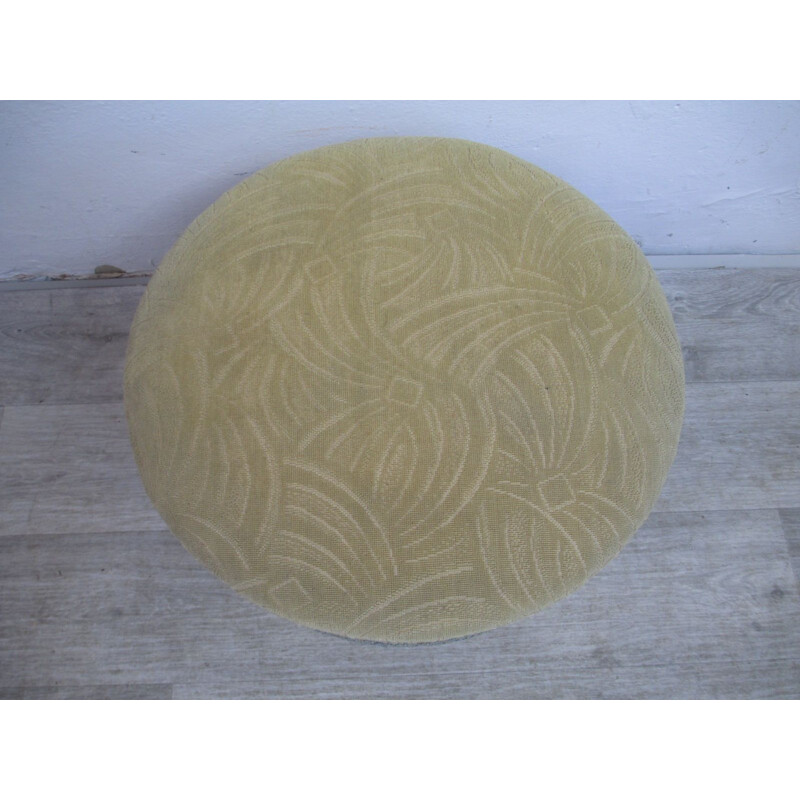 Vintage foot stool or pouffe, 1950s