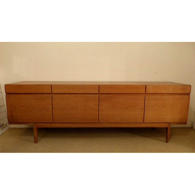 Vintage oak sideboard, Ib KOFOD-LARSEN - 1950s