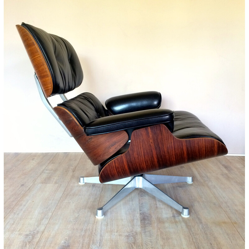 Lounge chair, Charles EAMES edt Hille - 1950s