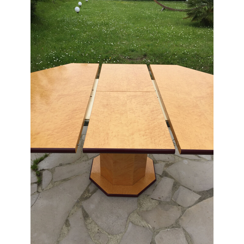 Vintage tafel in Sycamore van Mario Sabot