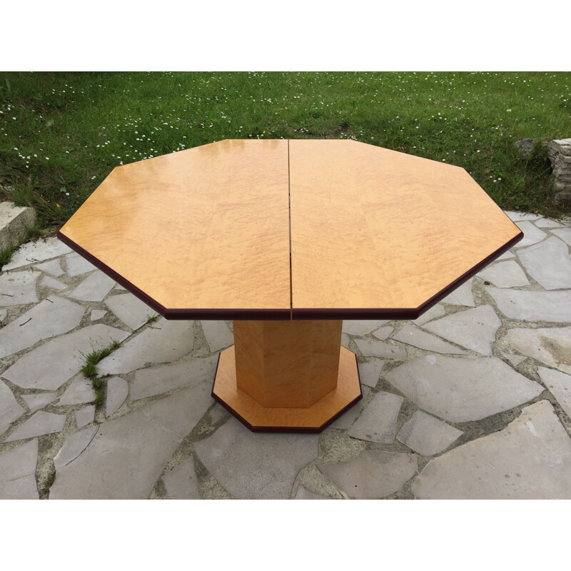 Mesa vintage de sicomoro de Mario Sabot