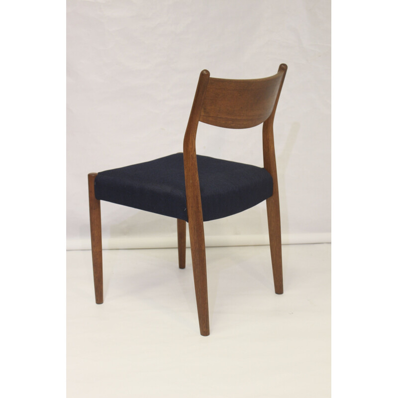 Set of 4 mid century teak chairs by Cees Braakman for Pastoe, 1960s