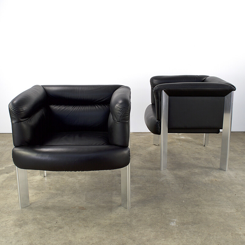 Paire de fauteuils Poltrona Frau SC20, Marco ZANUSO - 1970