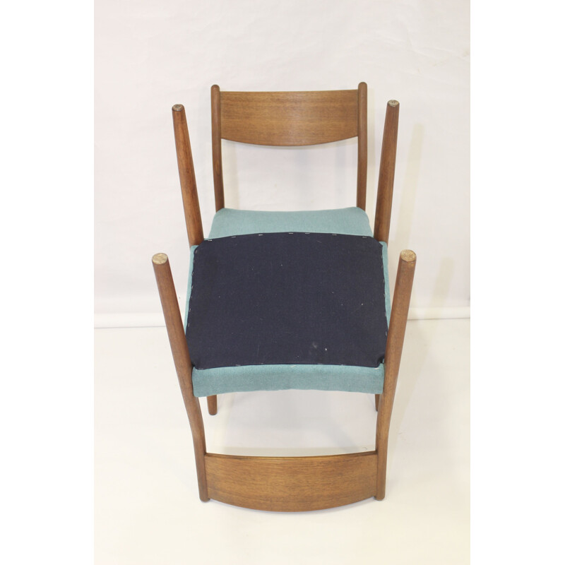 4 chaises vintage en teck par Cees Braakman pour Pastoe, 1960