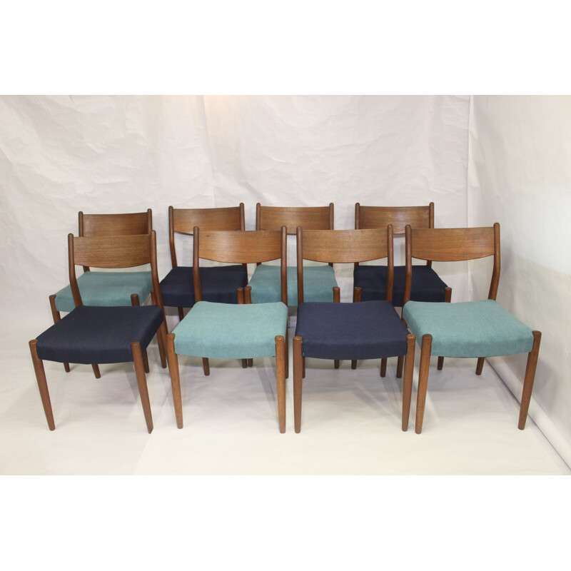 4 vintage teak chairs by Cees Braakman for Pastoe, 1960s