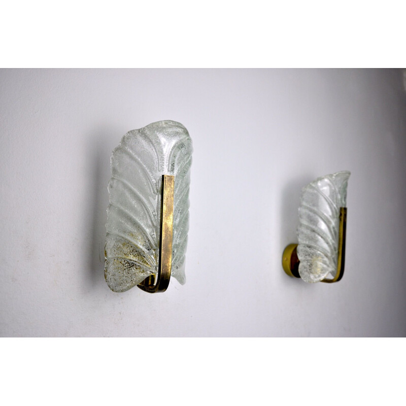 Pair of mid century sconces by Carl Fagerlund, Austria 1970s