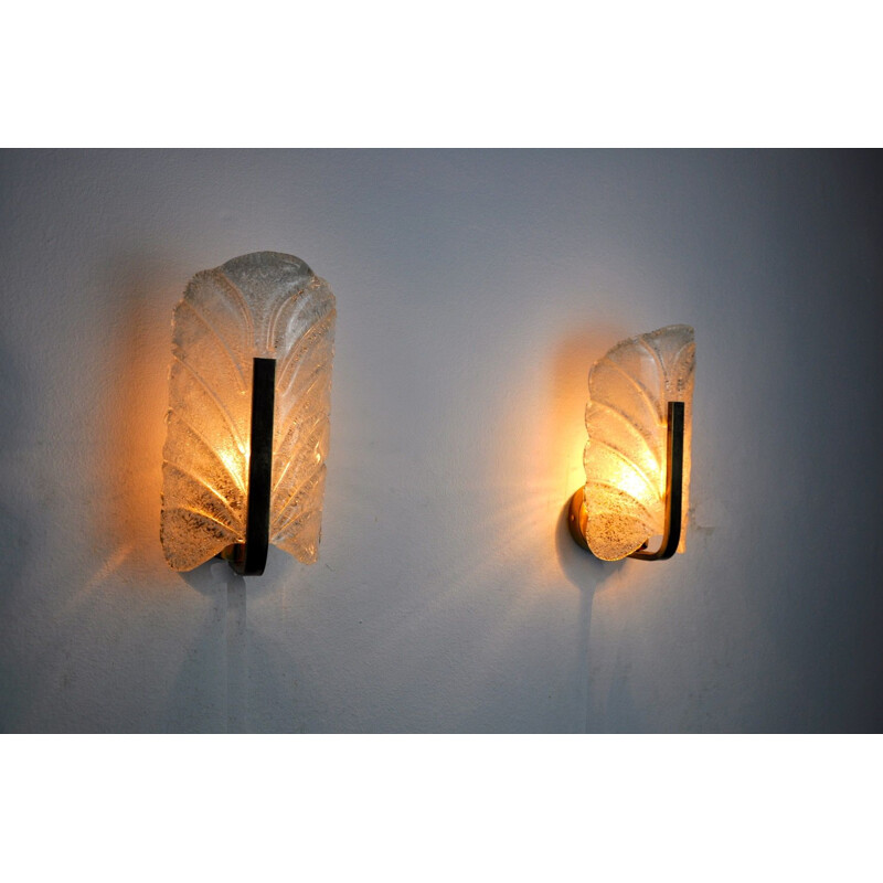 Pair of mid century sconces by Carl Fagerlund, Austria 1970s