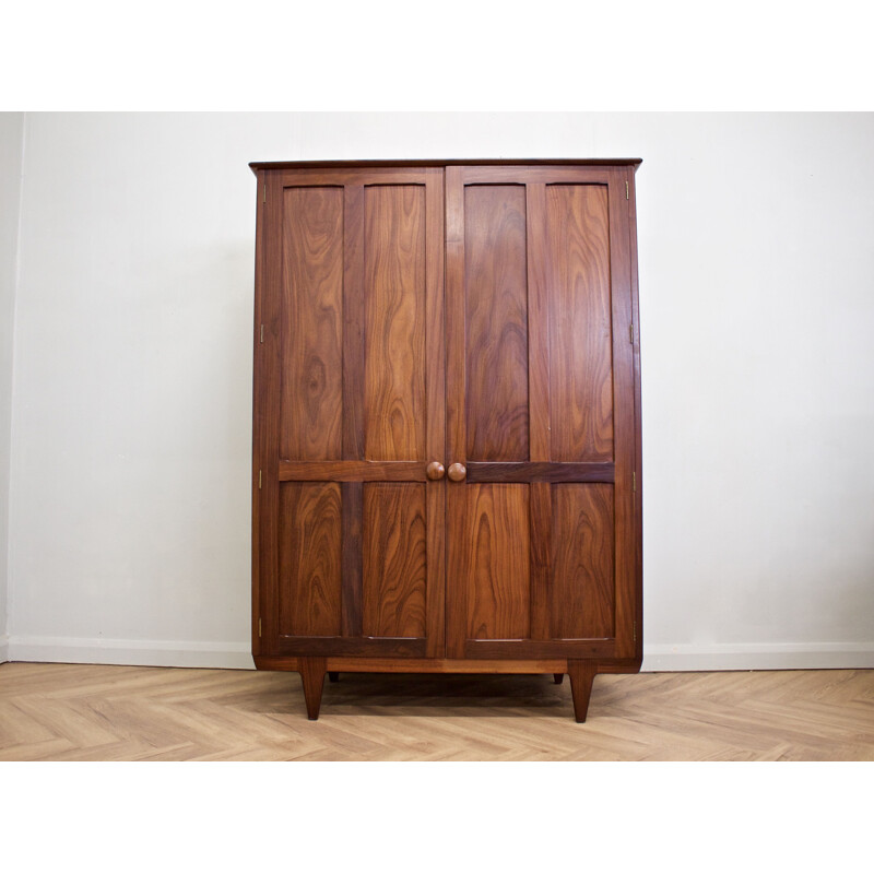 Mid century teak wardrobe from A. Younger Ltd, 1960s