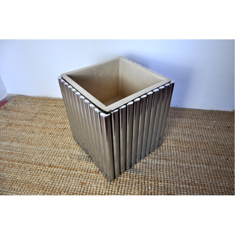 Mid century Hollywood Regency pot by Romeo Regga, Italy 1970s