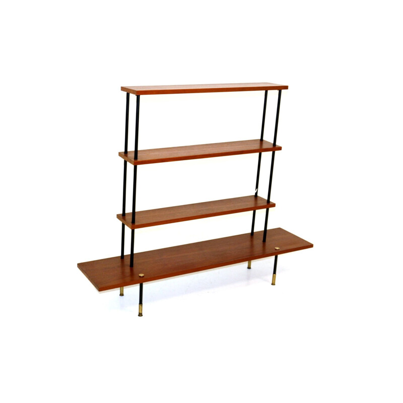 Mid century teak shelves by the Gustafssons brothers for Möbelfabrik Virserum, Sweden 1960s