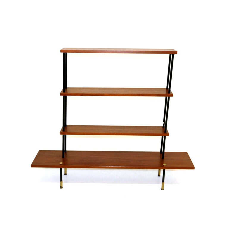 Mid century teak shelves by the Gustafssons brothers for Möbelfabrik Virserum, Sweden 1960s