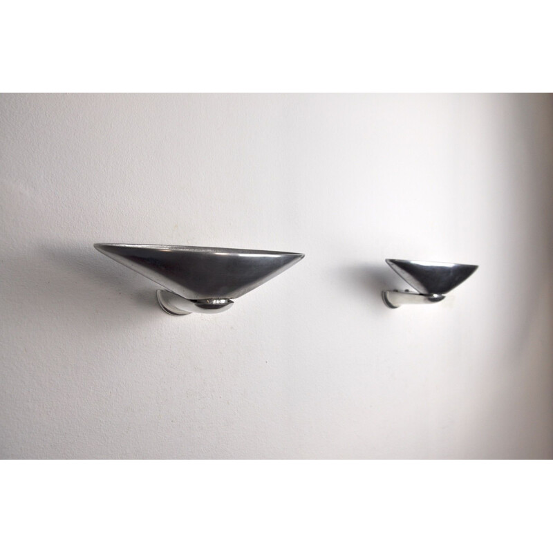 Pair of mid century Regina sconces by Jorge Pensi for B.Lux, Spain 1980s