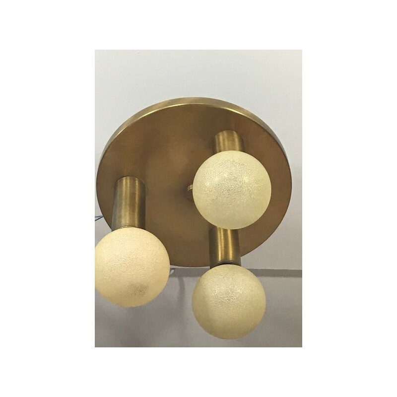 Vintage ceiling lamp Space Age by Kaiser Leuchten , 1960-1970s