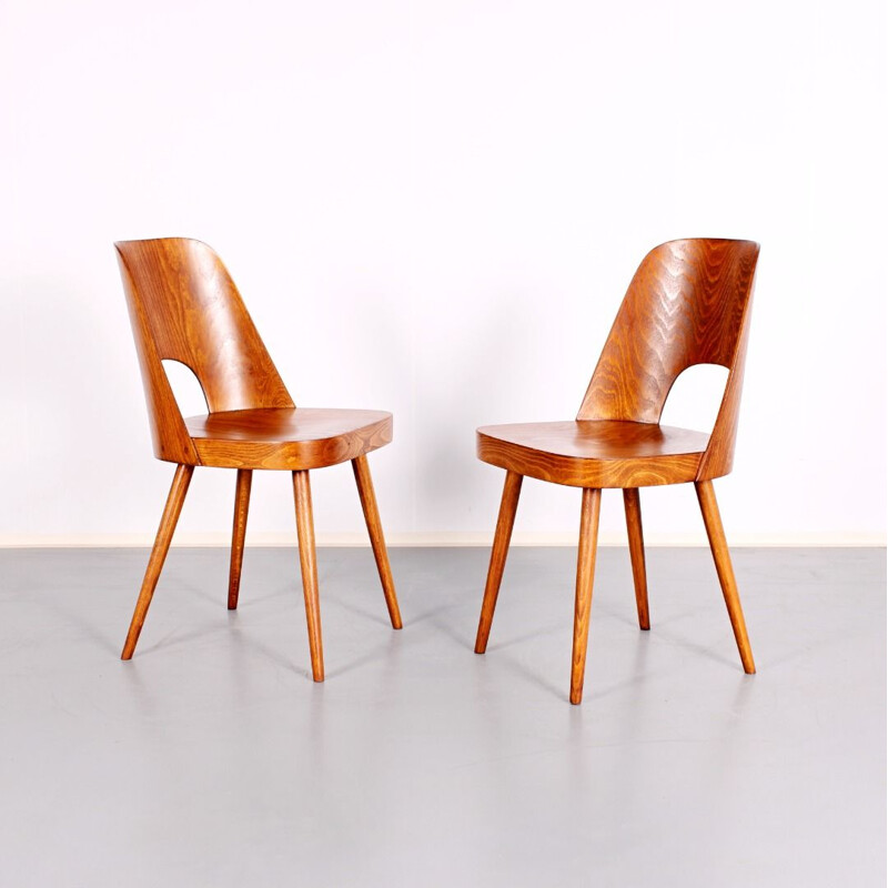2 chaises vintage par Oswald Haerdtl