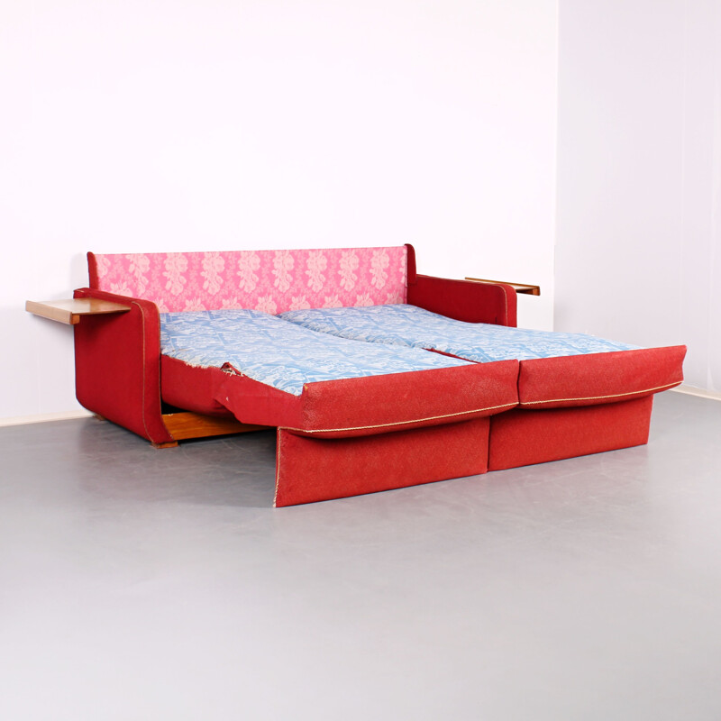 Mid centuty folding daybed, 1960s