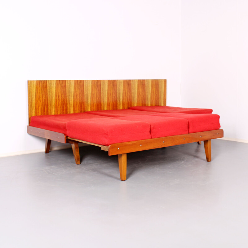 Vintage folding sofa by František Jirák
