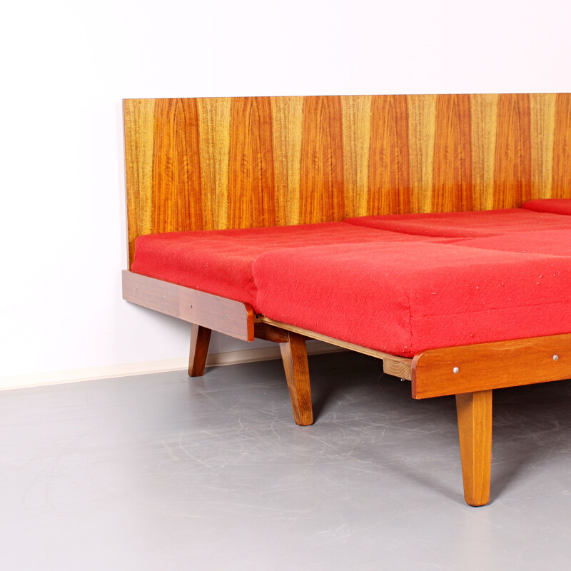 Vintage folding sofa by František Jirák