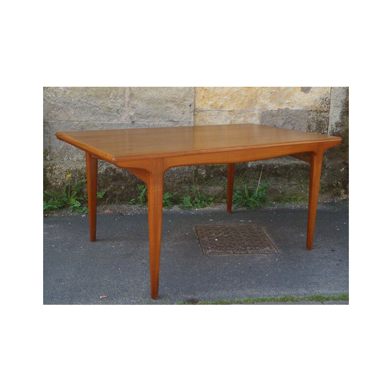 Scandinavian vintage teak table, 1960s