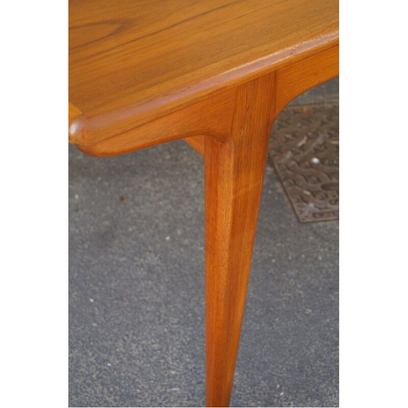 Scandinavian vintage teak table, 1960s