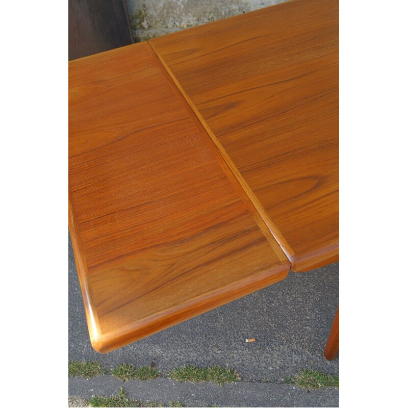 Scandinavian vintage teak table, 1960s